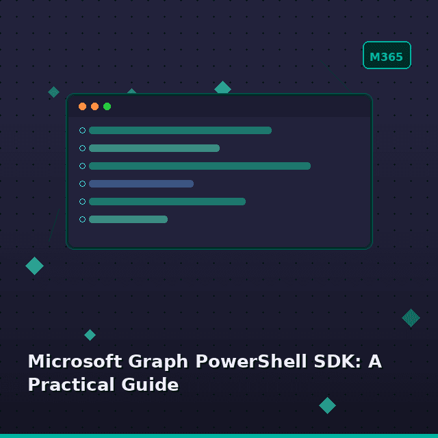 Microsoft Graph PowerShell SDK: A Practical Guide (2026)